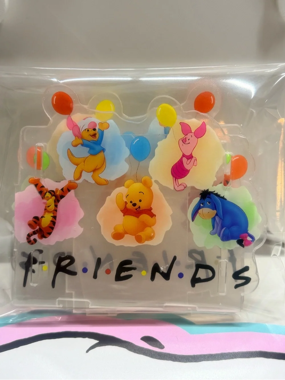 Winnie The Pooh and Friends Acrylic Pen Holder